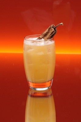 Pineapple Chipotle Margarita at Tacos and Tequila