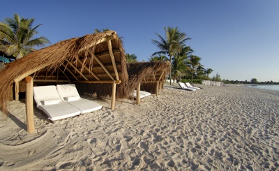 Beach front at Esencia Estate, Mexican Riviera
