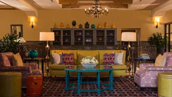 Lobby at the Canary Santa Barbara. Photo courtesy Canary Santa Barbara