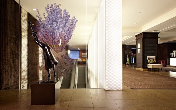 Lobby at the InterContinental Montreal