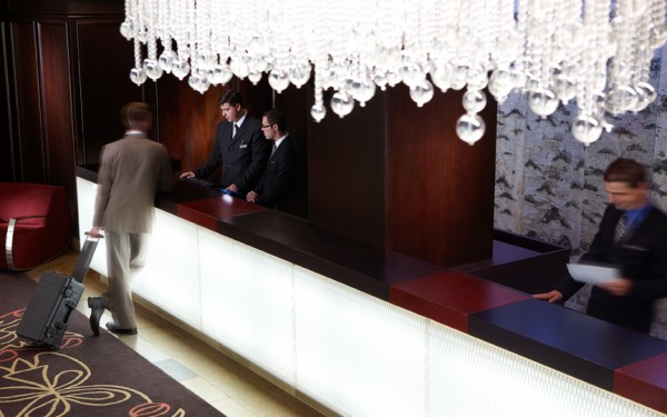 Reception area at InterContinental Montreal