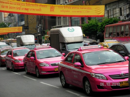 Pink cabs