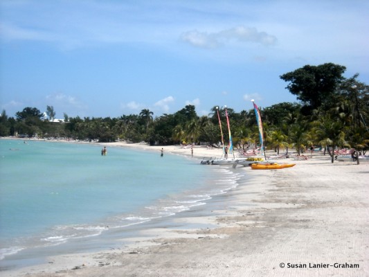 Beach in Jamaica