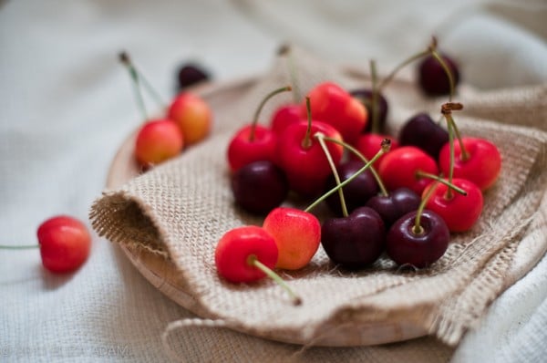 Bing & Rainier Cherries. Photo by Eliza Adam