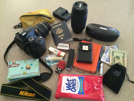 Items to pack