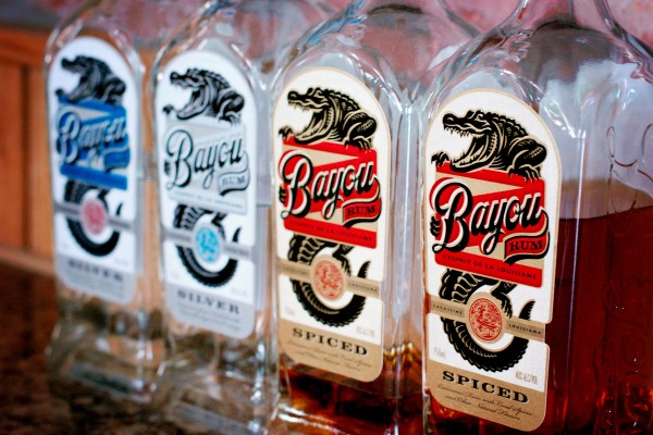Bayou Rum from Louisiana Spirits. Photo courtesy Louisiana Spirits Distillery