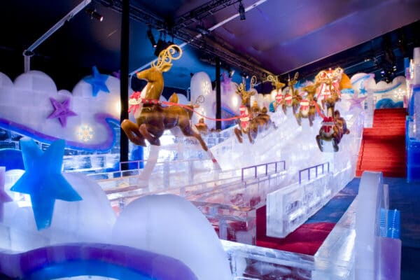 ICE! Slides at Gaylord Texan Resort