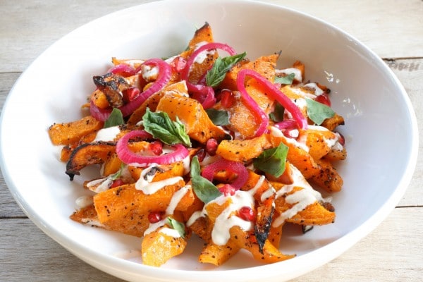 Roasted Butternut squash at The Herb Box