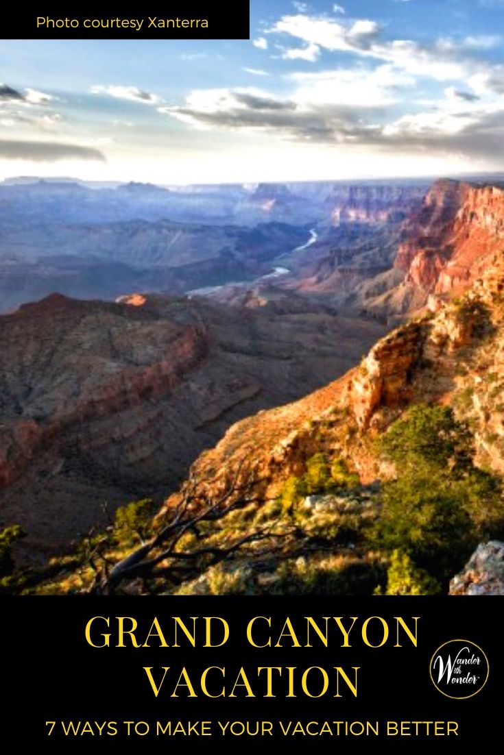 Visitors to Grand Canyon find themselves mesmerized by one of the world’s greatest destinations. Here are 7 ways to make a Grand Canyon vacation even better. #NPS #GrandCanyon #FamilyTravel #Travel #Arizona #Vacation