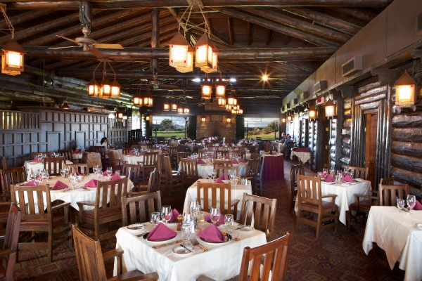 Enjoy dinner in the El Tovar dining room during your Grand Canyon Vacation