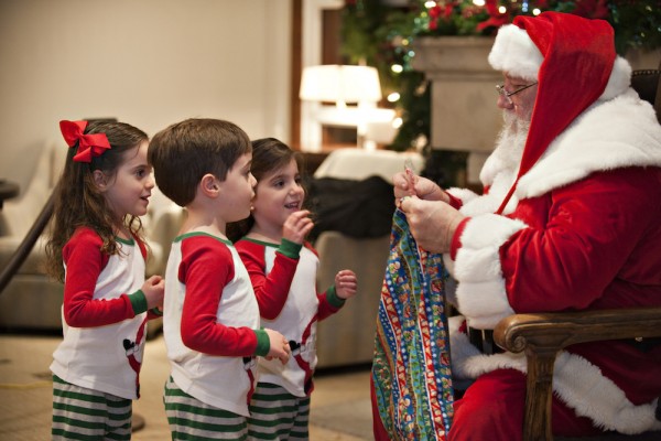Fairmont Scottsdale Princess - visit with Santa