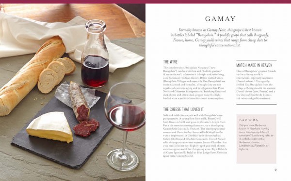 Tasting Wine and Cheese Gamay page
