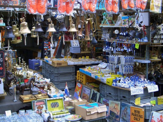 Amsterdam Waterlooplein Flea Market is not just a great spot to get deals on souvenirs when visiting Amsterdam, it is also wonderfully entertaining and gives you a chance to experience the real Amsterdam.