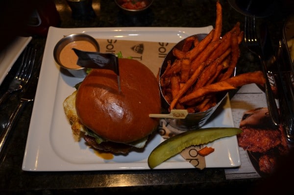 Topgolf food