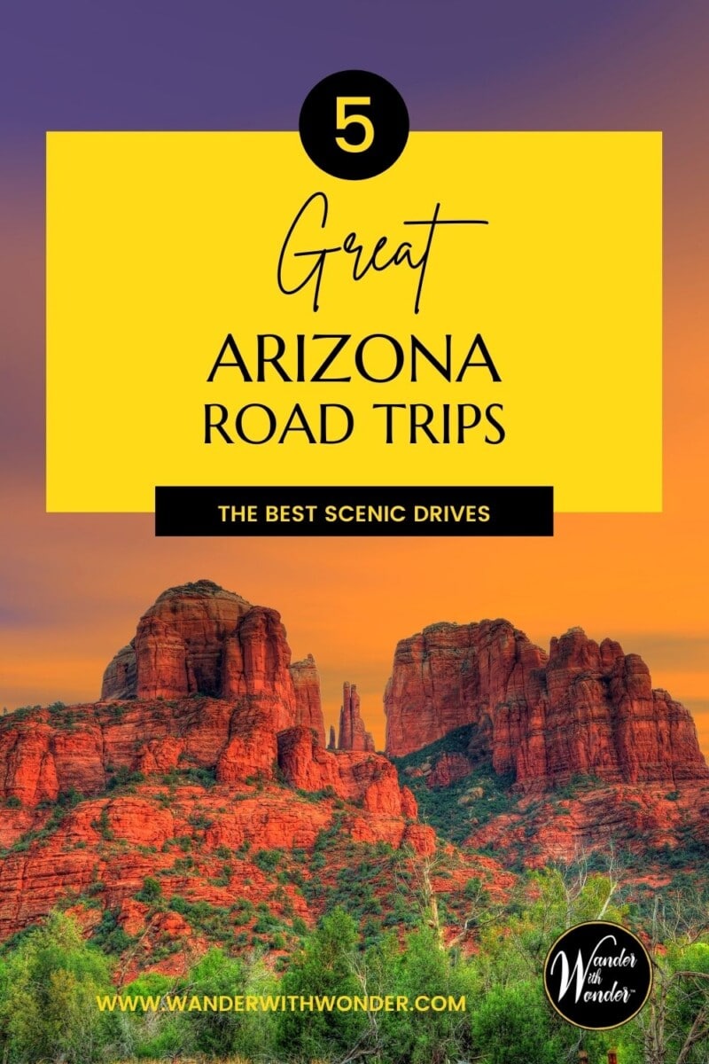 As I explore Arizona, I'm always fascinated by the diversity of the landscape. Striking contrasts—from deserts and volcanic outcroppings to massive canyons, Ponderosa pine-covered mountains, and verdant river valleys—are all within a few hours' reach of Phoenix. Here are five great Arizona road trips that I think best showcase the state's beauty and diversity, offering the most impressive views of the Grand Canyon State.