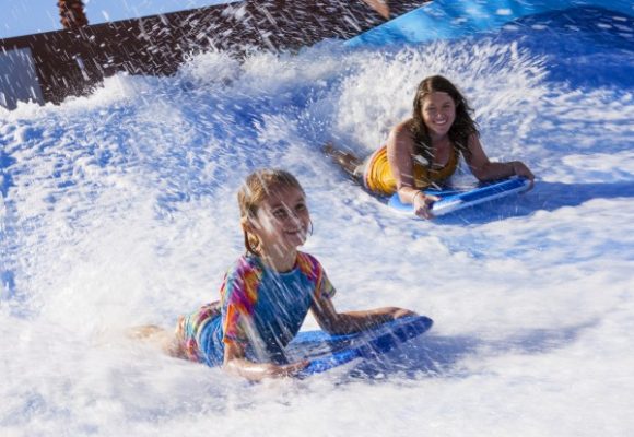 Westin Kierland's FlowRider offers great summer fun. Photo courtesy Westin Kierland Resort & Spa