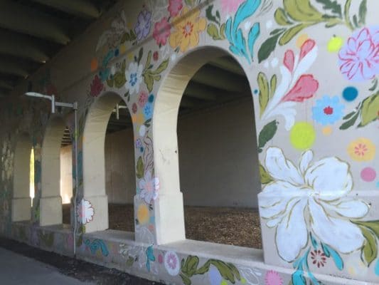 Detroit Dequindre Cut mural