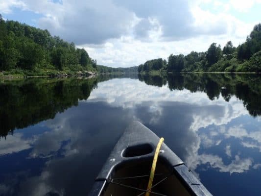 canoeing the Ouasiemsca River