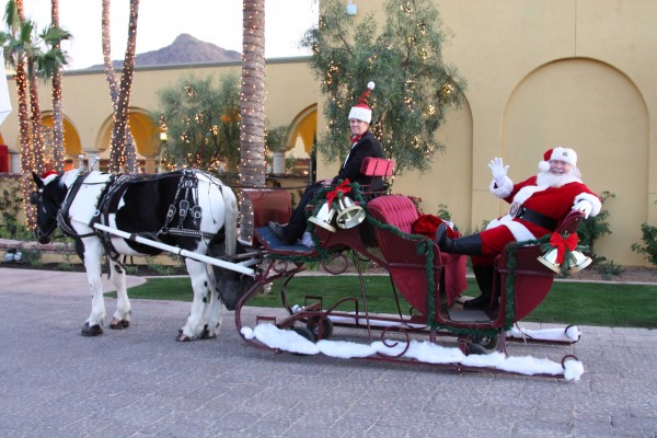 Celebrate the season with the annual tree lighting at Omni Scottsdale Resort & Spa at Montelucia