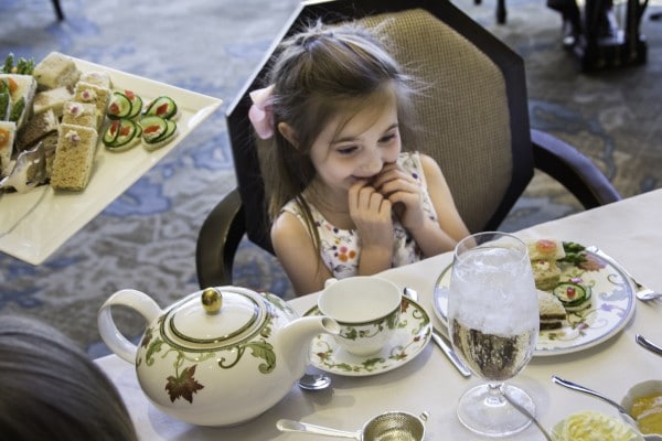 Tea at The Phoenician. Photo courtesy Debby Wolvos