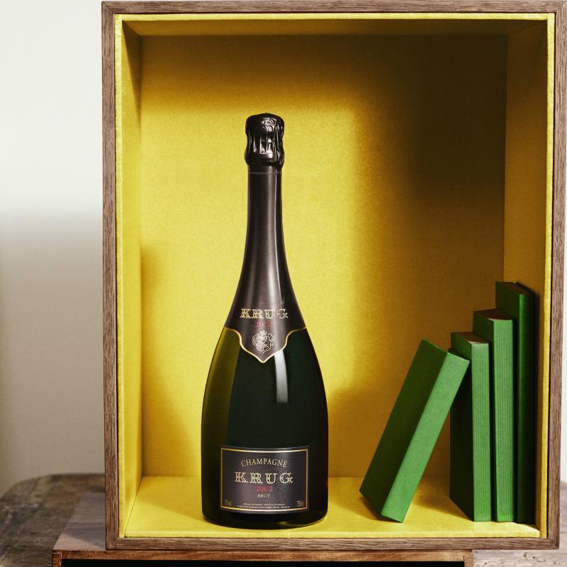5 Best Champagnes for a New Year - Krug Brut Champagne 2002. Photo courtesy House of Krug