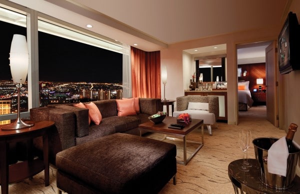 ARIA Corner Suite. Photo courtesy MGM Resorts