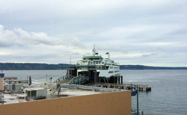 ferry view from my room