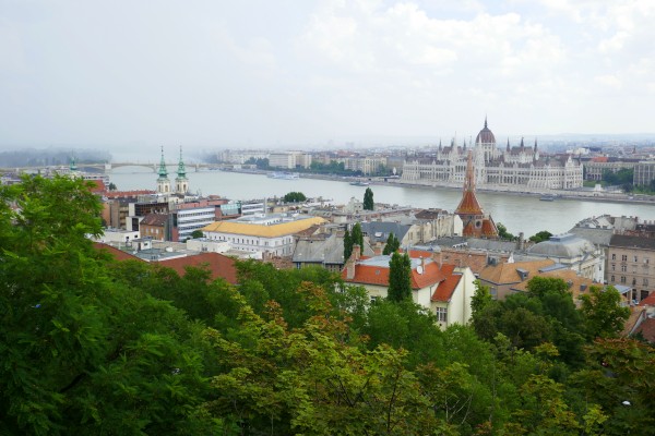 Budapest Hungary at the end of the Danube Viking River Cruise