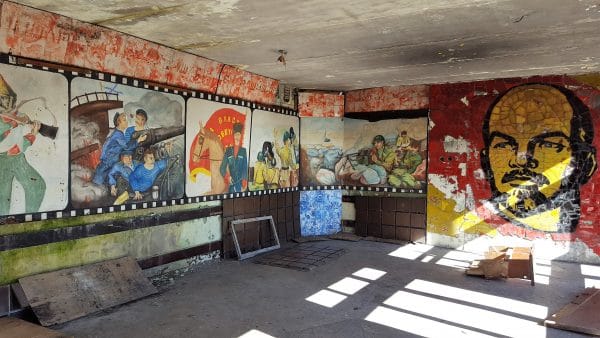 Skrunda Graffiti - Iron Curtain Tourism