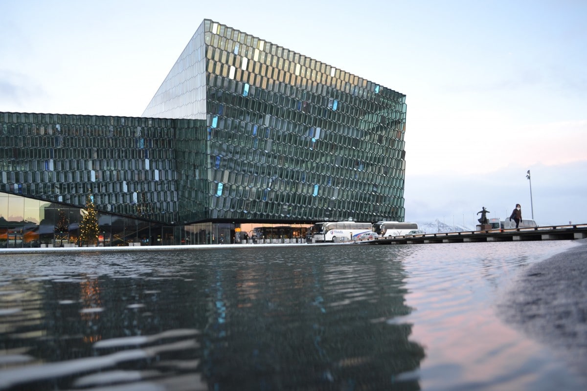 Winter Holidays in Iceland Harpa Hall
