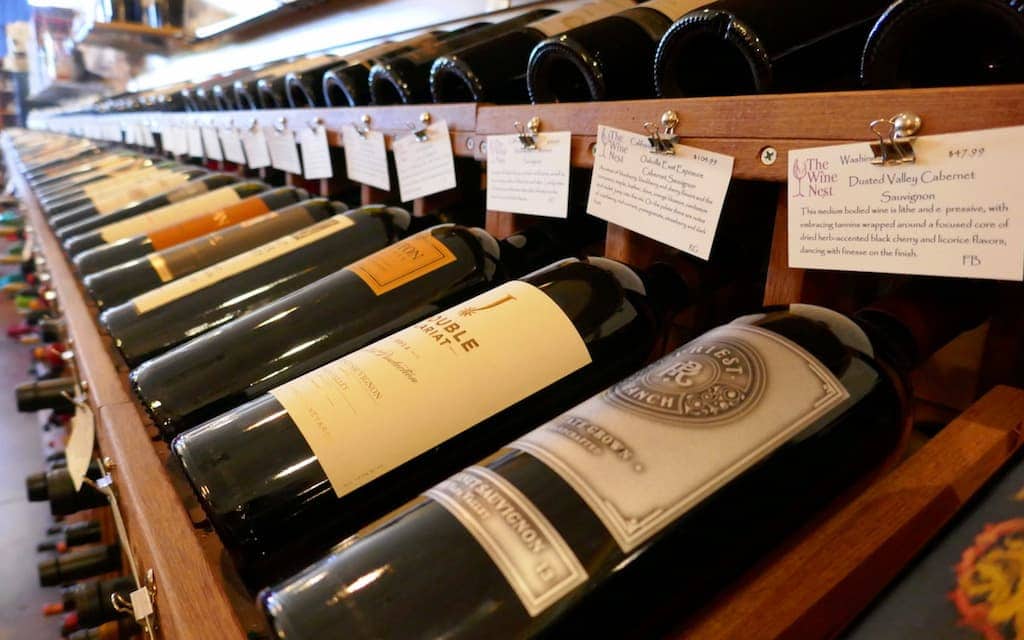 Check out Texas wines at The Wine Nest. Photo by Susan Lanier-Graham