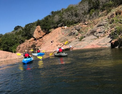 Kayaking Ink Lake
