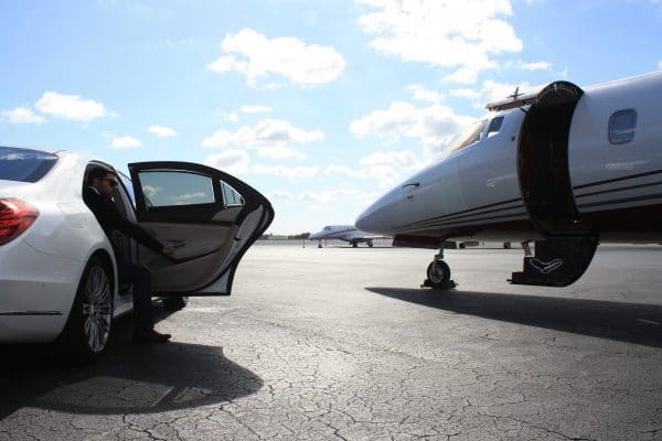 Time efficiency makes private jet travel practical. Photo courtesy Monarch Air Group