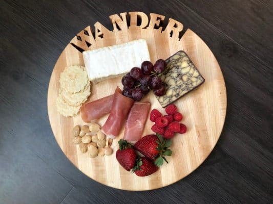 My Wander Words With Boards is perfect for a wine party. Photo by Susan Lanier-Graham