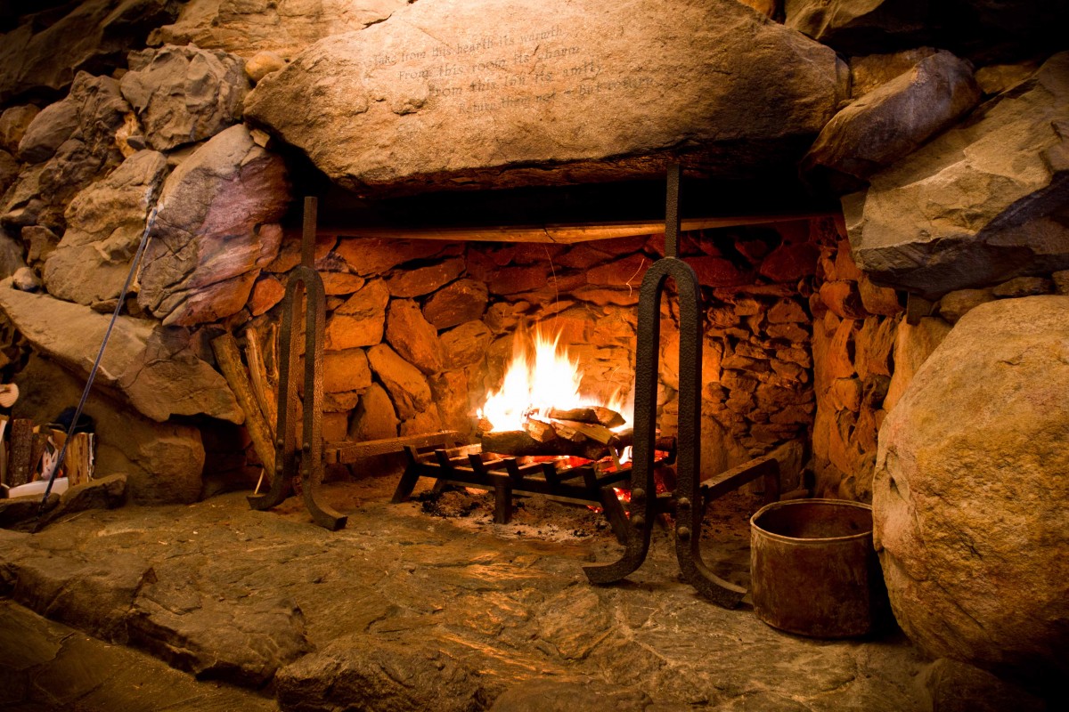 The Omni Grove Park Inn near the Blue Ridge Mountains
