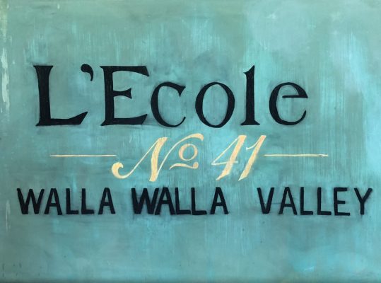 Walla Walla Wines - L'Ecole No 41 Sign by Susan Lanier-Graham