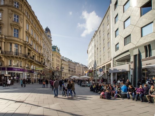 Downtown Vienna Austria