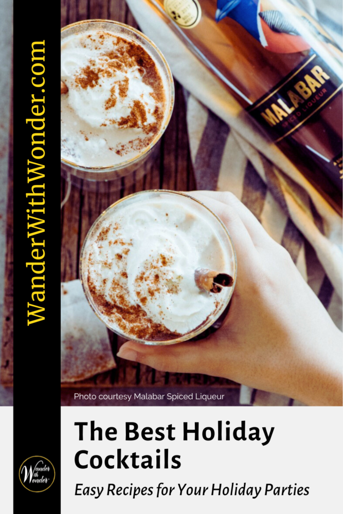 We all look for great cocktails during the holidays, whether it's for that office party, friends and family on Christmas Eve, or to celebrate the New Year. Here are a few of my choices for the best holiday cocktails and the easy cocktail recipe for each one.