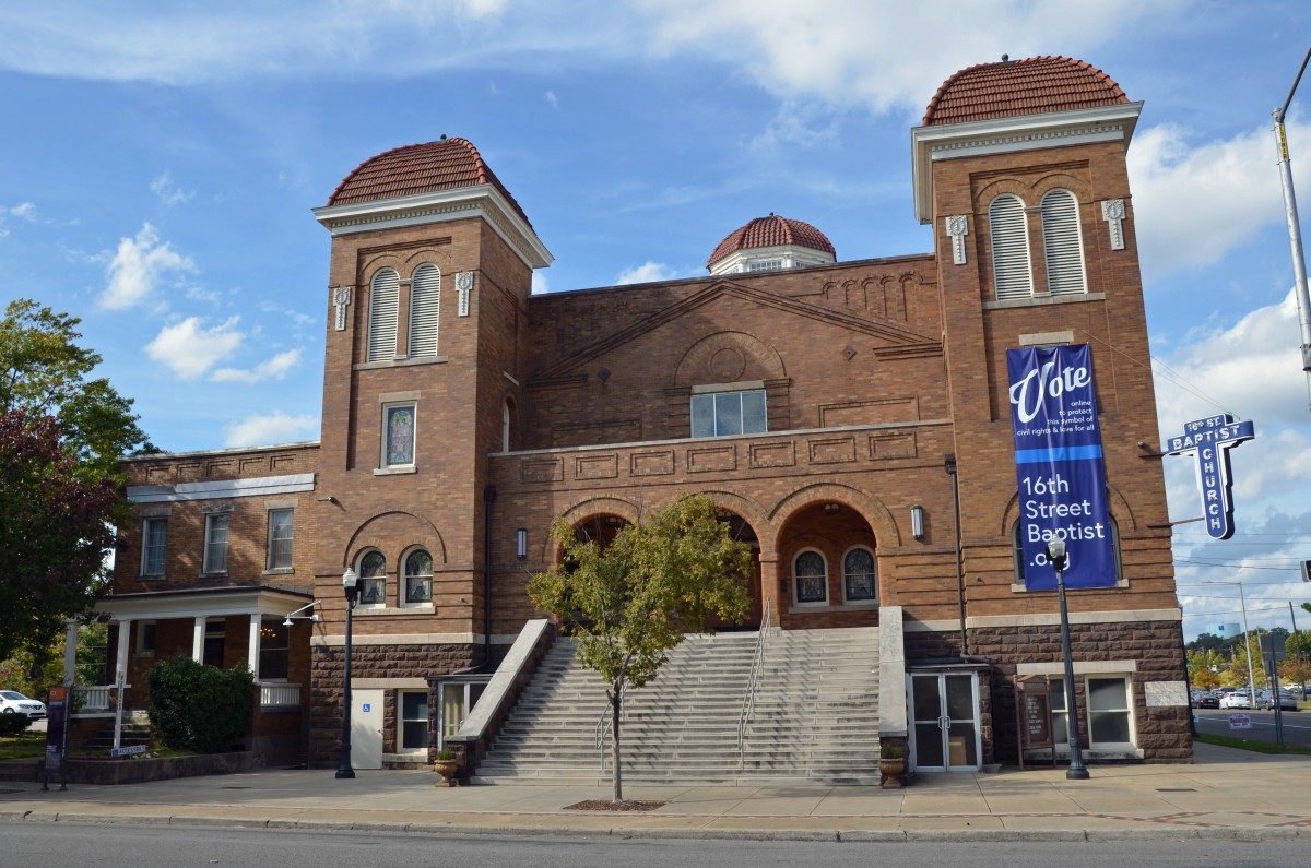 wow moments in Birmingham - 16th Street Baptist Church