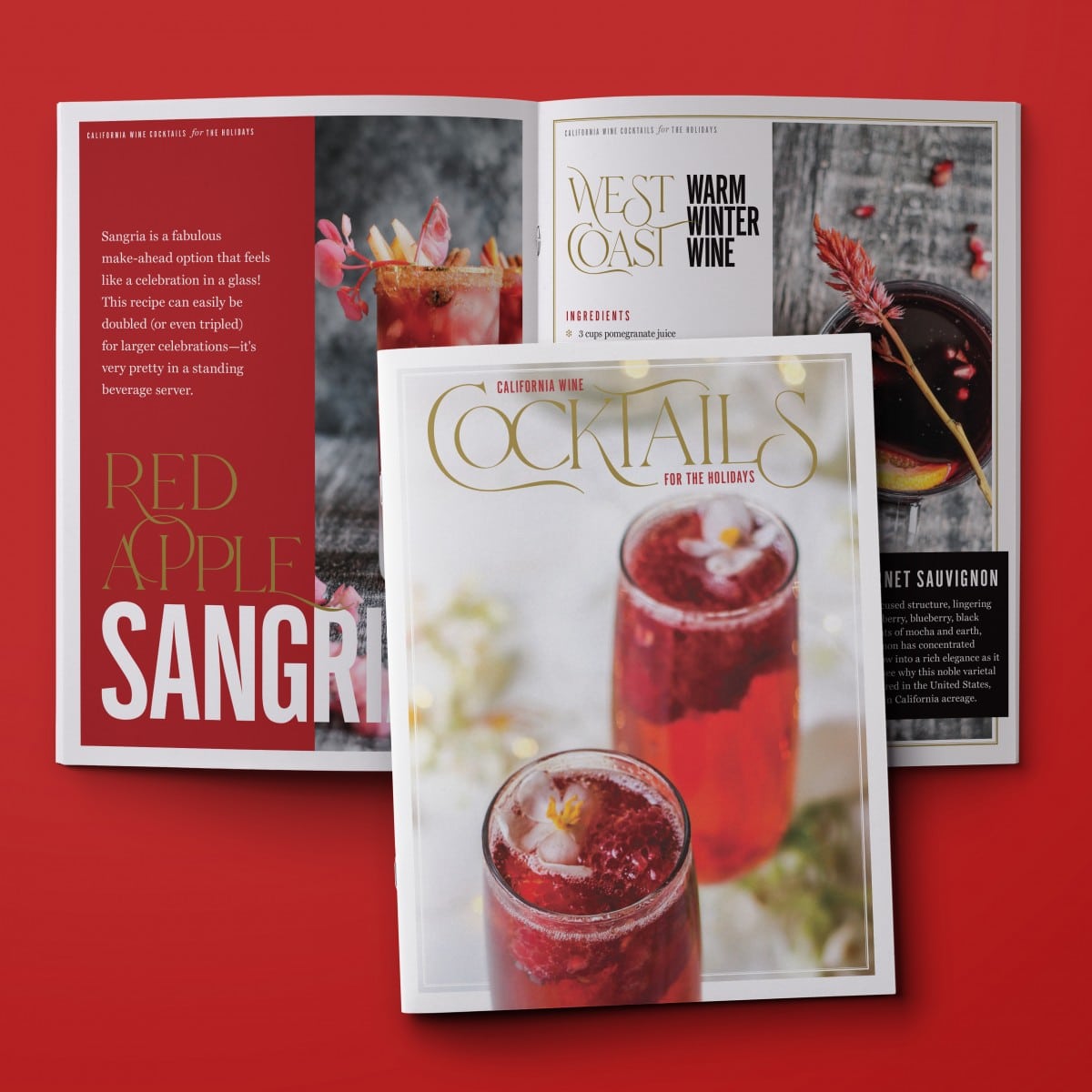 Holiday Wine Cocktail eBook Photo Credit California Wine Institute