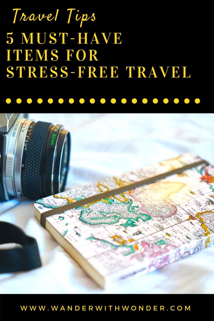 You want to travel. You want to see new places, savor new dishes, meet new people, and experience a new culture. We all now know that traveling improves your health, detaches you from your daily life, improves your knowledge of other cultures, and lets you create memories of a lifetime. Yet traveling can be stressful. To make your future travels less stressful and worry-free, these are five must-have items for stress-free travel. #travel #stress-free #traveltips #internationaltravel #sponsored