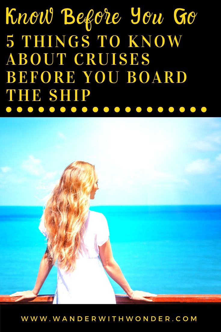 Going on your first cruise soon? You can expect a fun vacation. Check out this breakdown of 5 things to know about cruises before your board.
