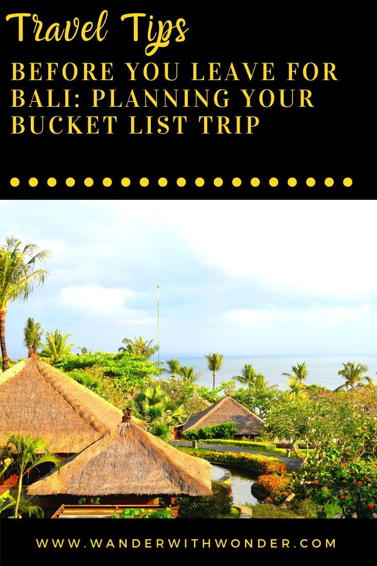 Bali, a beautiful tropical island in Indonesia with amazing sights, is a favorite bucket list destination. Whether you plan to explore this gorgeous island for a honeymoon in Bali or for a bucket list trip, it is filled with amazing sites, along with some beautiful villas, resorts, temples, and more. This sponsored post offers a few things to know before you leave for Bali along with some of my favorite photos from my trip to Bali.
