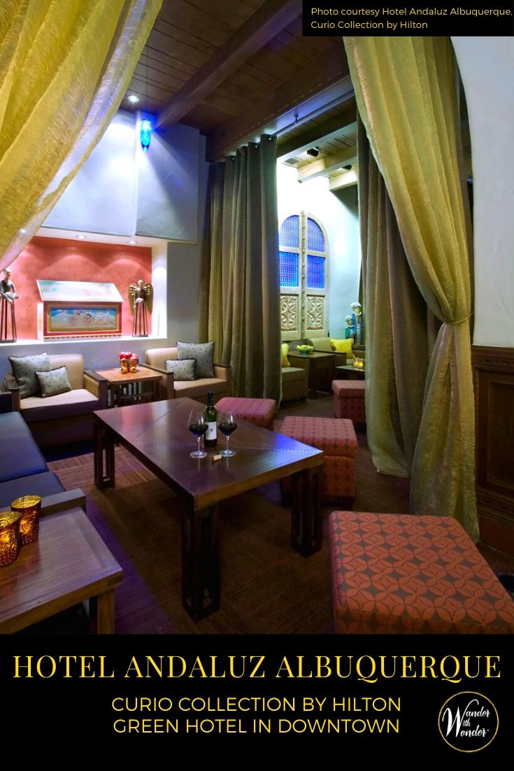 This downtown Albuquerque hotel, Hotel Andaluz Albuquerque, Curio Collection by Hilton, blends eco-friendliness with old world charm to create a great place to stay in New Mexico. It meets the COVID-19 concerns head-on to ensure you have a safe, responsible stay but with the luxury you expect that is also eco-friendly. The renovations make this historic hotel a leader in green hotels.