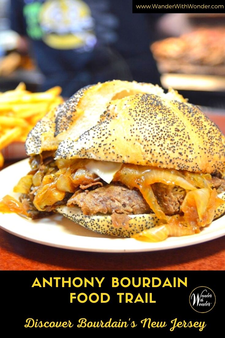 Celebrity chef Anthony Bourdain may have been born in New York City, but he called New Jersey, the state where he grew up, home. In season five, episode five of “Anthony Bourdain: Parts Unknown,” he paid tribute to the state he loved. New Jersey returned the favor when Bourdain died in 2018, creating the Anthony Bourdain Food Trail to spotlight 10 restaurants featured in that episode.