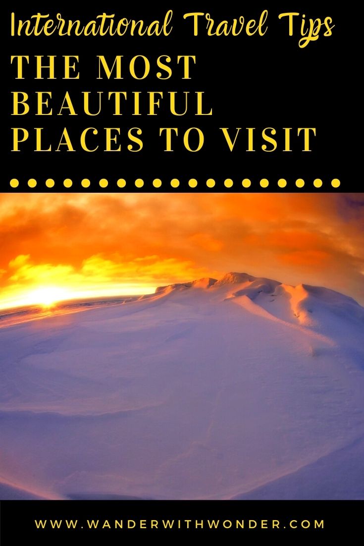If you’re a traveler who loves to jet-set across the globe, you will likely have a bucket list with the most beautiful destinations in the world to visit. Here are our favorite beautiful places to visit in the world that you can add to your bucket list.