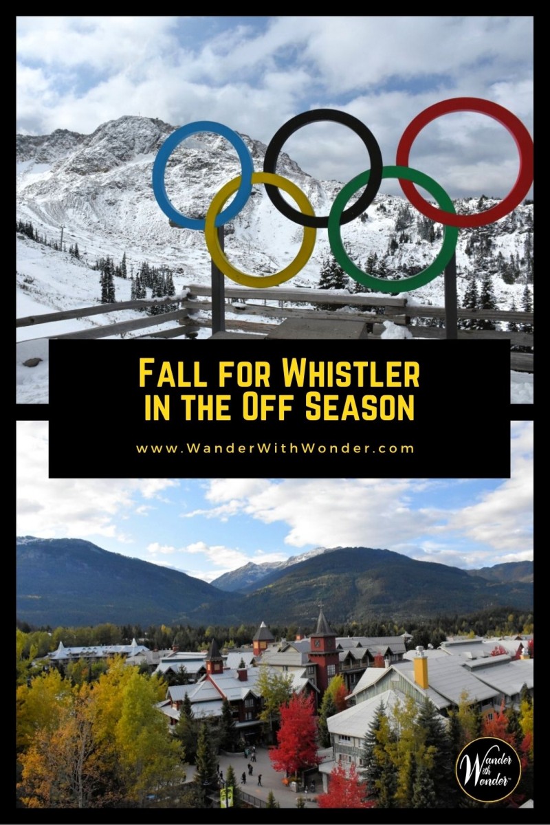 Every year winter sports enthusiasts head to picturesque Whistler, British Columbia to ski, snowboard, and snowshoe. The Canadian mountain town even hosted the 2010 Winter Olympics. In the summer, visitors flock to Whistler for hiking, mountain biking, and lakeside fun. However, if you want to experience this gorgeous mountain resort town with fewer crowds and more affordability, you can check out Whistler in the offseason. The best time to visit is in the fall. Plan now for your future visit.