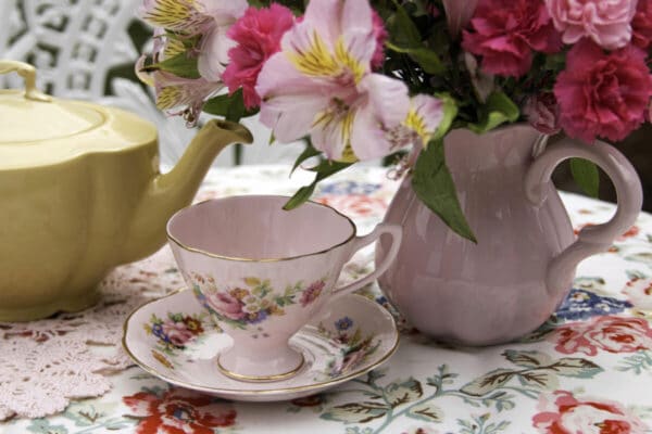 afternoon tea in the garden