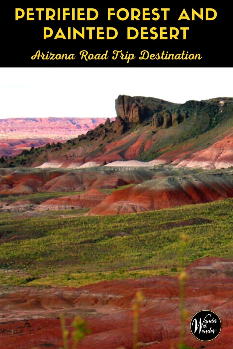 In northern Arizona, just over a three-hour drive from Phoenix, you’ll be transported to a rainbow-hued otherworldly landscape. The Petrified Forest and Painted Desert National Parks, near Holbrook, make for an ideal Arizona road trip. Both national parks are less crowded than popular destinations like the Grand Canyon and Sedona but are well worth a visit whether you are staying within a few hour’s drive or want a fascinating break from driving I-40 or visiting Route 66 sites.