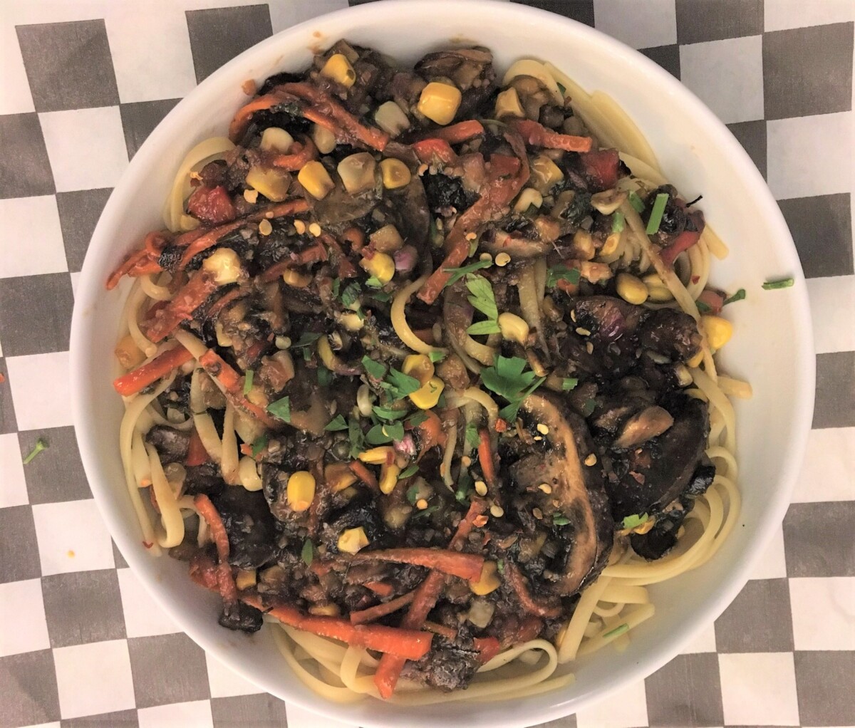 This Japanese noodle bowl tasted fantastic. Photo by Lisa Waterman Gray